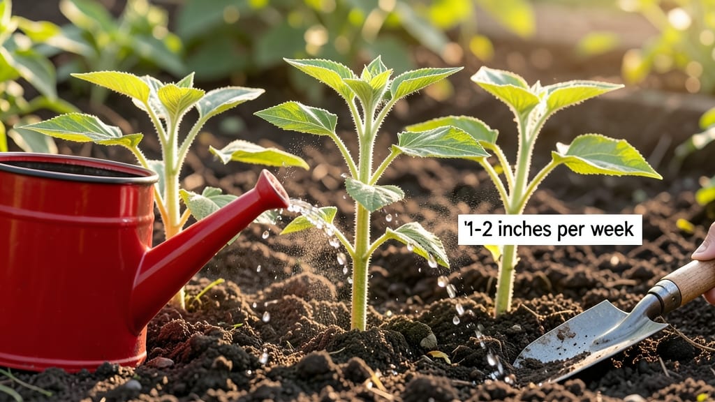 How Often to Water Sunflower Seedlings: Daily Checklist for Fast Root Growth