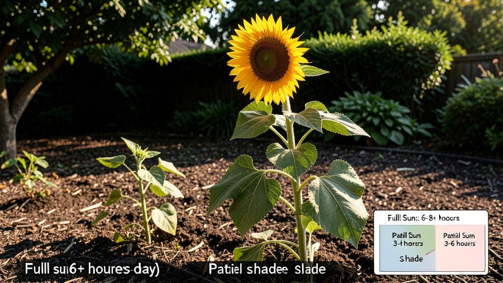 How Much Light Do Sunflowers Need: Daily Sunlight Hours for Maximum Growth