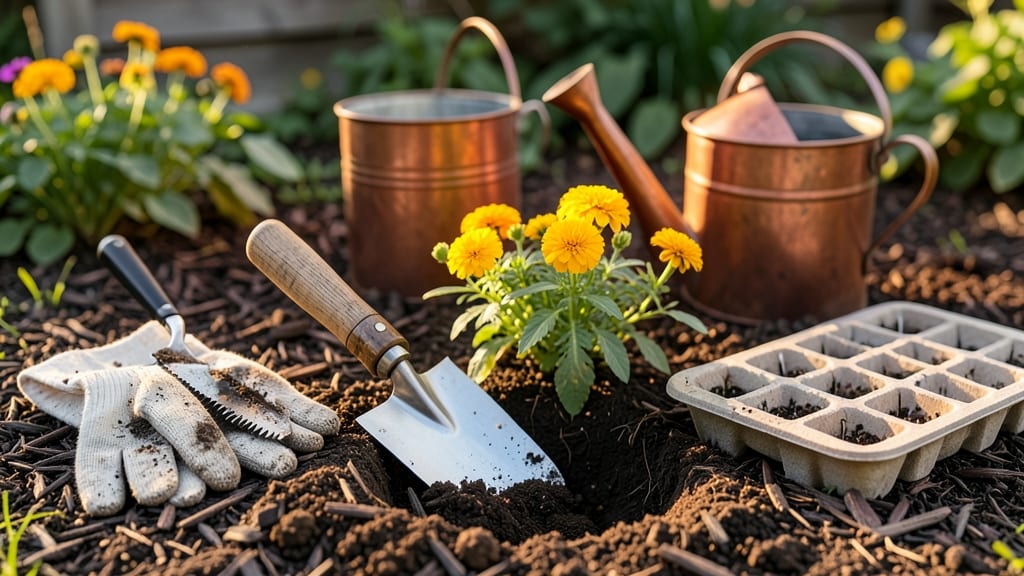 How to Plant Flowers in the Ground: Spacing, Depth & Soil Prep Secrets for Year-Round Blooms