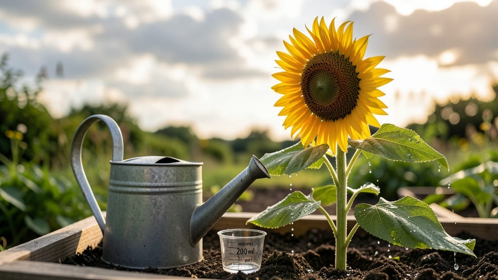 How Much Water Do Sunflowers Need: Weekly Schedule for Drought-Resistant Growth