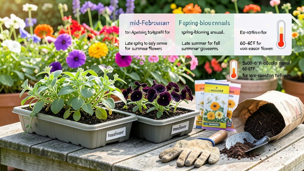 When to Plant Flowers in North Carolina: Exact Months by USDA Zone for Lush Blooms