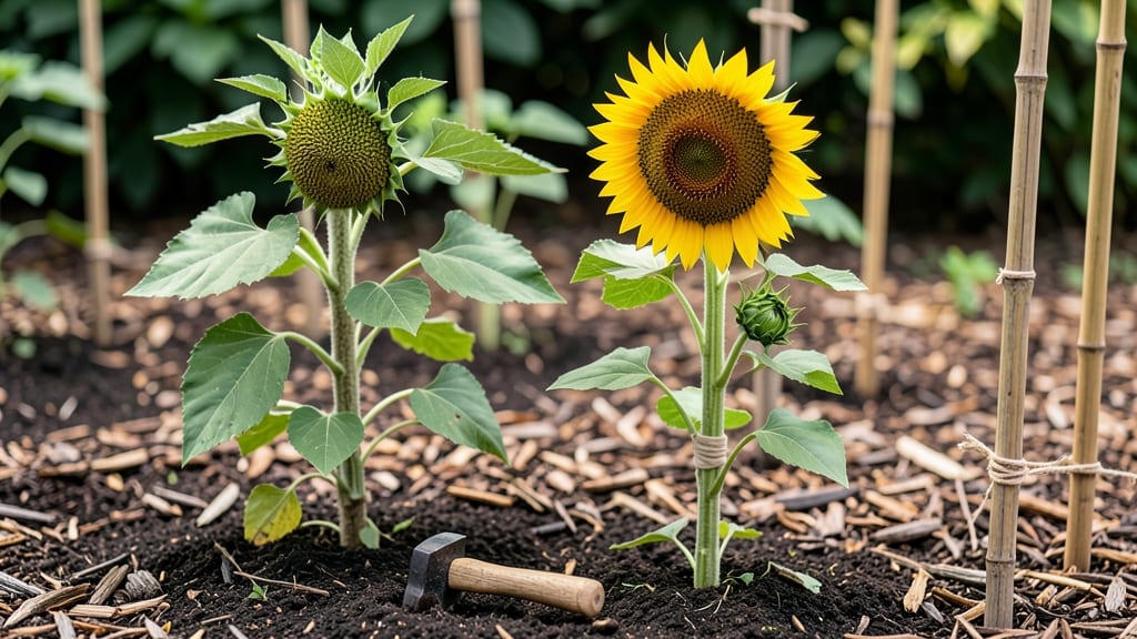 Do Sunflowers Need to Be Staked: Tall Varieties Only—When and How to Support Them