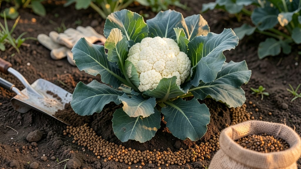 Organic Fertilizer for Cauliflower: Nitrogen-Potassium Ratios for Tight Heads