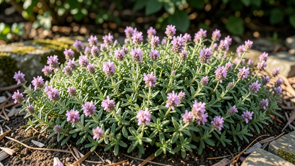 Flowering Creeping Thyme: Year-Round Ground Cover With Drought-Resistant Beauty