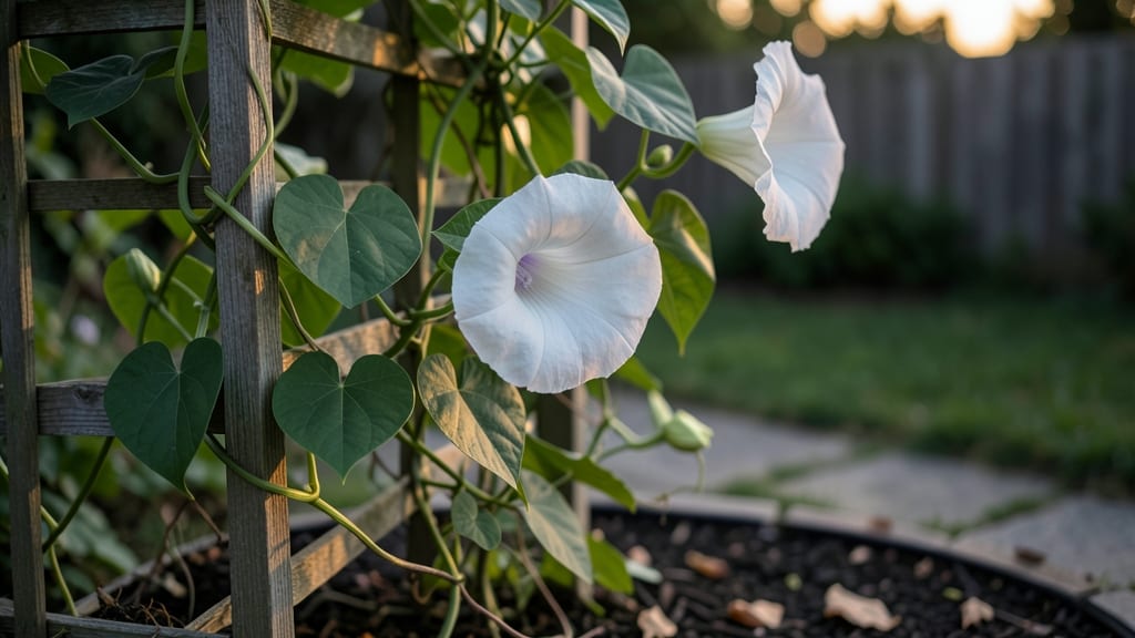 How Tall Will Moonflower Grow: Vining Height Secrets for Fast Climbers