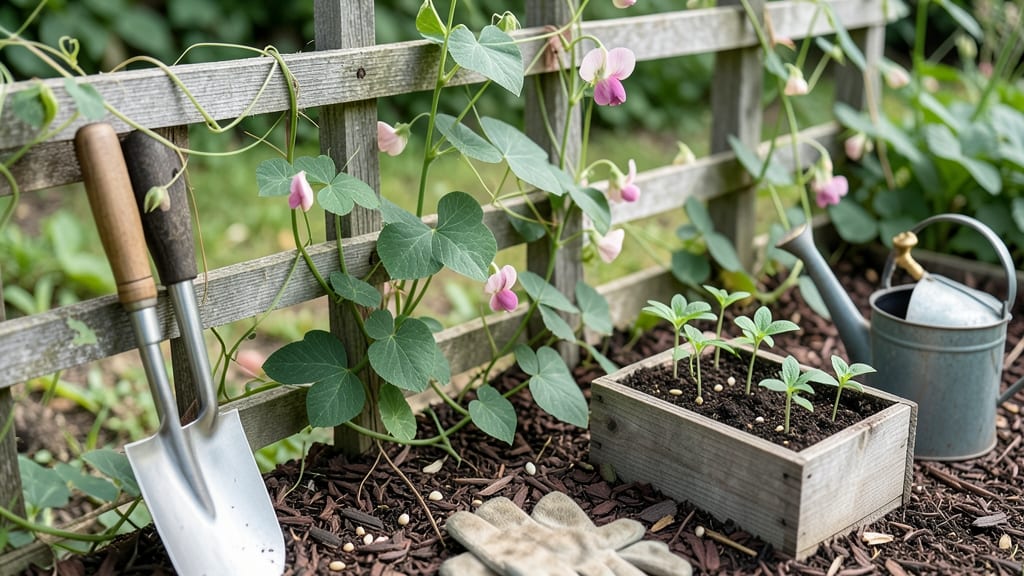 How to Plant Sweet Pea Flowers: Climbing Trellis Guide for Fast, Fragrant Blooms