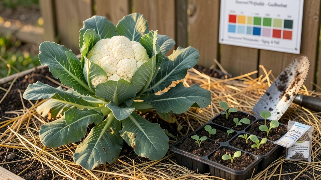 When to Plant Cauliflower: USDA Zone Chart for Frost-Free Success