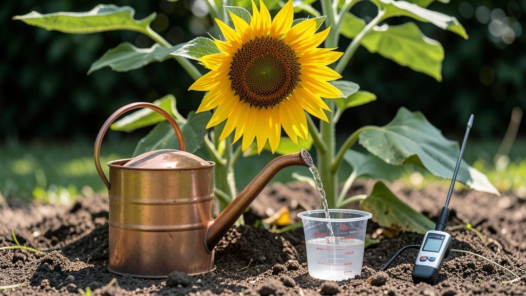 How Much Water Does a Sunflower Need Per Day: Deep Roots, Smart Watering for Towering Growth